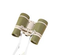 Jumelles de la Jungle avec loupe, Jouet Portable pour Enfants, télescope Antichoc pour Anniversaire, randonnée, Observation des Oiseaux (Vert) (Vert 1)
