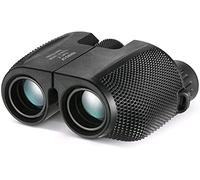 Jumelles de télescope Jumelles Professionnelles 10 x 25 Bak4 Prism Micro Light Vision Nocturne HD Télescope Mini Portable Pliable Zoom h (10 x 25 | 1 Ensemble Complet 10 x 25)