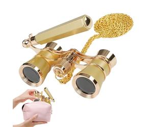 Jumelles de théâtre | Lunettes compactes élégantes à poignée réglable | Mini jumelles pour adultes et femmes | pour les spectacles de cinéma, les voyages, les visites touristiques, les jeux de sport
