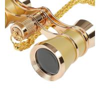 Jumelles de théâtre - Lunettes compactes en de 16,5 cm, poignée de Mise au Point réglable, Optique de visualisation Vintage | Lunettes légères et Portables pour Concerts, cinéma, Voyages