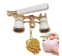 Jumelles De Théâtre pour Femmes | Lunettes De Théâtre Compactes À Poignée Ajustable | Mini Jumelles pour Concerts De Musique | pour Cinéma Spectacles Voyage Visites Touristiques Concerts De