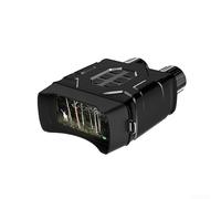 Jumelles de vision nocturne en couleur, N016 5K pour vision nocturne, zoom x10 et WiFi activé pour le camping et la chasse (noir)