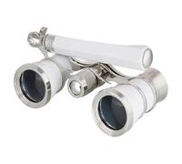 Jumelles d'Opéra 3x25 Vintage, Compactes avec Chaîne et Poignée Réglable - Cadeau Élégant pour Théâtre, Opéra, Concerts(Pearl2)