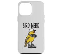 Jumelles drôles d'observation d'oiseaux Nerd Nature Randonnée Art Coque pour iPhone 13 Pro Max
