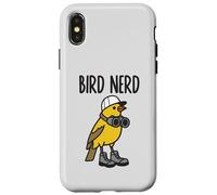 Jumelles drôles d'observation d'oiseaux Nerd Nature Randonnée Art Coque pour iPhone X/XS