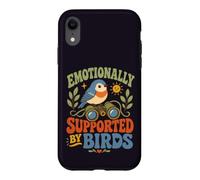 Jumelles drôles pour Amateurs d'oiseaux rétro Coque pour iPhone XR