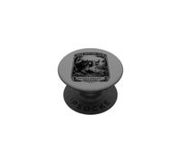 Jumelles drôles pour Observer Les Cerfs PopSockets PopGrip Adhésif