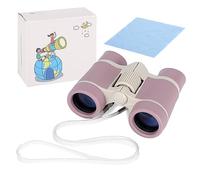 Jumelles Enfant, HD Lentille Jumelles, Pliable Binoculaire Télescope, Jumelles pour Enfants de 3-12 Ans, Grossissement 4X, Cadeau Enfant 3-12 Ans, Pur Observation des Oiseaux, D'ExtéRieur (Pourpre)