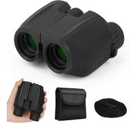 Jumelles étanches, jumelles professionnelles HD 10x25, jumelles compactes avec vision nocturne pour une mise au point facile, observation des