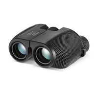 Jumelles étanches portables 10 x 25 Bak4, télescope de terrain léger IPX6 pour aventure en plein air et voyage