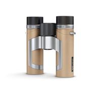 GoView Jumelles ZOOMR 8x26 – boîtier magnésium, adaptateur smartphone, accessoires – Marron clair