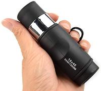 Jumelles Haute Puissance, monoculaire 16 x 40, télescope de Haute randonnée, Mini monoculaire Portable, Petit Camping léger pour intérieur/extérieur, Tout Noir