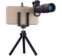 Jumelles Haute Puissance, télescope monoculaire, télescope Haute définition 18 x 37 avec Clip pour téléphone, télescope à Zoom Super téléobjectif BAK4 pour Le Camping, la randonnée, la chasse, Les co