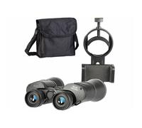 Jumelles HD 10 x 50 prisme BAK-4 avec support smartphone
