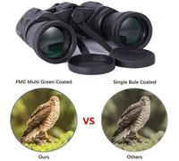 Jumelles, Lachesis 20x50 HD Jumelles Compact Jumelles Professionnelles avec Vision Nocturne, Largeur Réglable, Jumelles d'adultes,