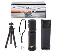 Jumelles monoculaires 300 x 40 pour vision nocturne faible avec support pour smartphone Monoculaire en métal avec monoculaire 4K 10-300 x 40 mm