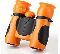 Jumelles monoculaires portables pour enfants, couleur 8 x 21, mini télescope d'extérieur portable, ne pas regarder le soleil avec un télescope, orange