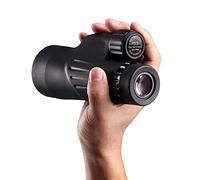 Jumelles monoculaires Ultra HD 10x50 avec réticule intégré, télémètre, Prisme, étanches, pour téléphone Portable, pour l'observation des Oiseaux, la Chasse, Le Camping, la randonnée.