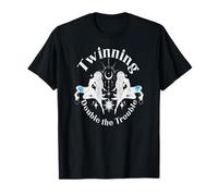 Jumelles Mystiques Énergie Féminine Astrologique T-Shirt