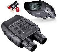 Jumelles numériques de Vision Nocturne pour Adultes, caméra de Chasse avec Lunettes de Vision Nocturne Infrarouge, écran LCD TFT de 2,31 Pouces, portée de Vision Nocturne avec Carte SD 32 Go