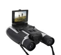 Jumelles Numériques LCD 2,4 avec Appareil Photo, Jumelles 12 X 32 avec Zoom Numérique 8X, Enregistreur Vidéo Photo 2,5 K 48 MP pour L'observation des Oiseaux, Chasse, Voyage,