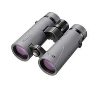 BRESSER Pirsch Ed Jumelles étanches 8 x 42 avec Traitement de Phase de qualité supérieure pour Une Performance d'image maximale avec Connexion trépied, Sangle de Transport et Sac de Transport Gris