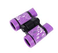 Jumelles pour enfants 4x30, optique haute résolution, violettes, pour l'exploration en extérieur, à partir de 4 ans