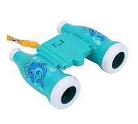 Jumelles pour Enfants, 6 Fois Mini Jumelles Légères avec Sangle Assistant éducatif Préscolaire pour Enfants pour l'observation des Oiseaux, Randonnée, Exploration(Bleu Clair)