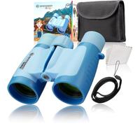 Bresser Jumelles pour enfant Junior 3x30 Bleu clair