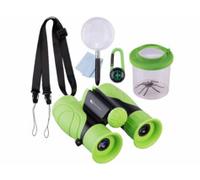 Jumelles pour enfants grossissement 8 x avec kit d'observation Playtastic