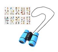 Jumelles pour enfants, jumelles pour enfants, jumelles pour enfants, avec 10 autocollants, jouets d'extérieur pour le sport et les jeux en plein air, jouets d'exploration pour garçons et filles