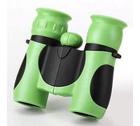 Jumelles pour Enfants, Mini télescope extérieur Portable Couleur 8 x 21, ne Regardez Pas Le Soleil avec Un télescope, Vert