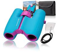Jumelles pour enfants robustes - BRESSER JUNIOR - agrandissement 6x - bleu