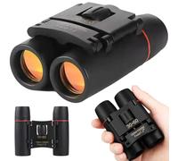 Jumelles pour Enfants, Zoom Portable 30 x 60, Mini télescope Pliable à Grand Angle de Vue, Vision Nocturne, pour l'observation des Oiseaux, Le Camping, la randonnée, Les Voyages, l'alpinisme