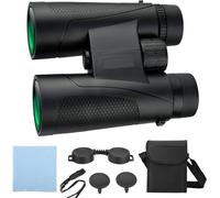 Jumelles Professionnelles 12 X 42 Avec Prisme Bak4 Et Traitement Fmc Jumelles Hd Étanches Pour L'Observation Des Oiseaux, La Chasse Et L'Extérieur Compactes Et Anti-Buée Avec Sangle De T[Z447]