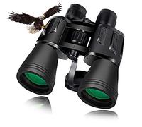 Jumelles professionnelles 20×50, Jumelles Puissant Compact Nuit avec Prisme BaK4 pour Observation Oiseaux, Randonnée, Chasse, Concerts et Événements Sportifs