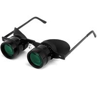 Jumelles professionnelles mains libres pour la pêche, l'observation des oiseaux, le sport, les concerts, le théâtre, l'opéra et le tourisme pour adultes et enfants, optique légère avec film vert