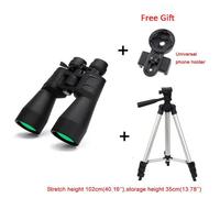 Jumelles Professionnelles - RUMOCOVO - 10-380x100 - Grossissement 10-60x - Zoom Bak4 - IPX4