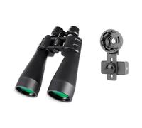 Jumelles Puissantes 10-380x100, Télescope Longue Portée, Zoom HD BAK4, Monoculaire Professionnel À Fort Grossissement Grossissement HD(Add Phone Holder)