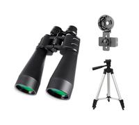 Jumelles Puissantes 10-380x100, Télescope Longue Portée, Zoom HD BAK4, Monoculaire Professionnel À Fort Grossissement Grossissement HD(Whole Set)