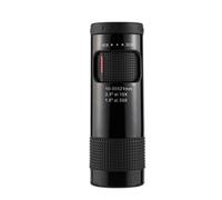 Jumelles. Télescope 10-30x21, Mini télescope Zoom, Longue-Vue Portable, équipement de Camping, télescope de Tourisme Observation des Oiseaux(Black)