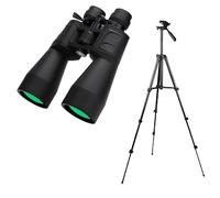 Jumelles Télescope 10-380 x 100 Puissantes Jumelles Longue Portée Zoom HD BAK4 Grossissement élevé Professionnel pour la Chasse