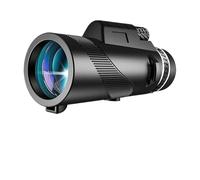 Jumelles. Télescope HD 80x100, Zoom Portable Longue Distance, for La Chasse, Le Camping, Les S, Mini Vision Claire Observation des Oiseaux(Black B)
