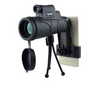 Jumelles Télescope monoculaire Haute Puissance 50X Noir randonnée en Plein air Camping HD Optique monoculaire Observation des Oiseaux Mise à Jour avec Lampe de Poche Vision de Jour et de Nuit