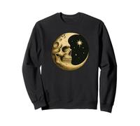 Jumelles Télescope Science Astrologie Astronomie Lune Sweatshirt