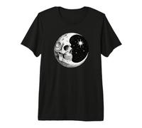 Jumelles Télescope Science Astrologie Astronomie Lune T-Shirt Haut de Gamme