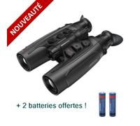 Jumelles thermiques HIKMICRO HABROK 4K HE25L 2.0 - Jumelles tout en un + 2 batteries offertes !