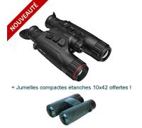 Jumelles thermiques HIKMICRO HABROK 4K HQ35LN - Multi-spectre avec télémètre laser + Jumelles 10x42 offertes !