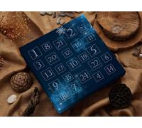 Jumeon, Advent Calendar Silver, Calendrier de l'Avent, 100 % argent massif 925, Argent