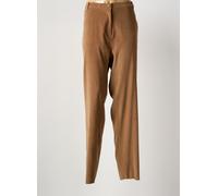 jumfil pantalons femme de couleur marron 52